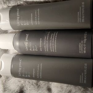 LIVING PROOF "PERFECT HAIR DAY" CONDITIONER SHAMPOO AND DRY SHAMPOO 🧴😄